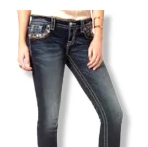 * MISS ME: TRAIL BLAZER SKINNY JEAN'S WOMEN'S 30 DRAK WASH COLOR