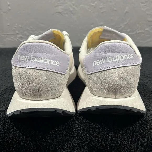 🔥🔥 NEW BALANCE 237 V1 Classic Sneaker Grey/Violet/White Women Sz 9 - EXCELLENT