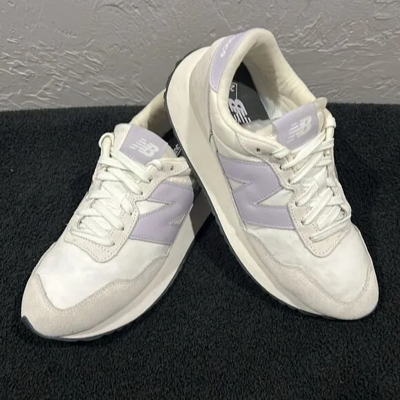 🔥🔥 NEW BALANCE 237 V1 Classic Sneaker Grey/Violet/White Women Sz 9 - EXCELLENT