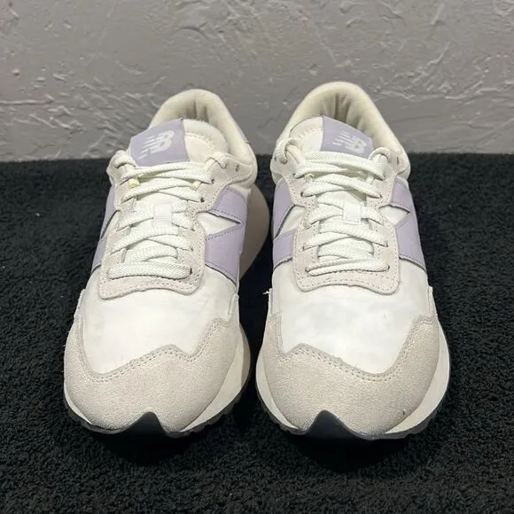 🔥🔥 NEW BALANCE 237 V1 Classic Sneaker Grey/Violet/White Women Sz 9 - EXCELLENT
