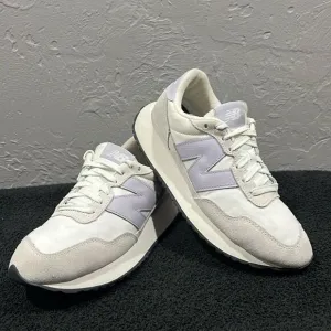 🔥🔥 NEW BALANCE 237 V1 Classic Sneaker Grey/Violet/White Women Sz 9 - EXCELLENT