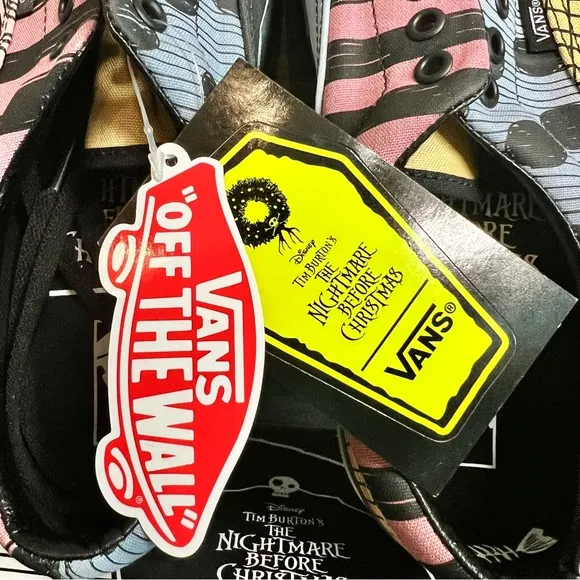 🆕 NWT Vans x🎄🎃 Nightmare Before Xmas Sally Stacked Platform, W9.5