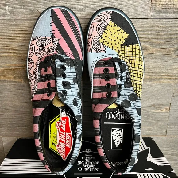 🆕 NWT Vans x🎄🎃 Nightmare Before Xmas Sally Stacked Platform, W9.5