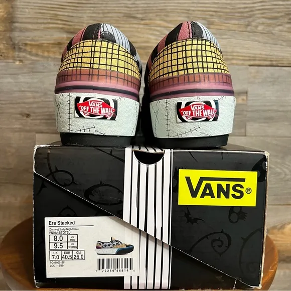 🆕 NWT Vans x🎄🎃 Nightmare Before Xmas Sally Stacked Platform, W9.5