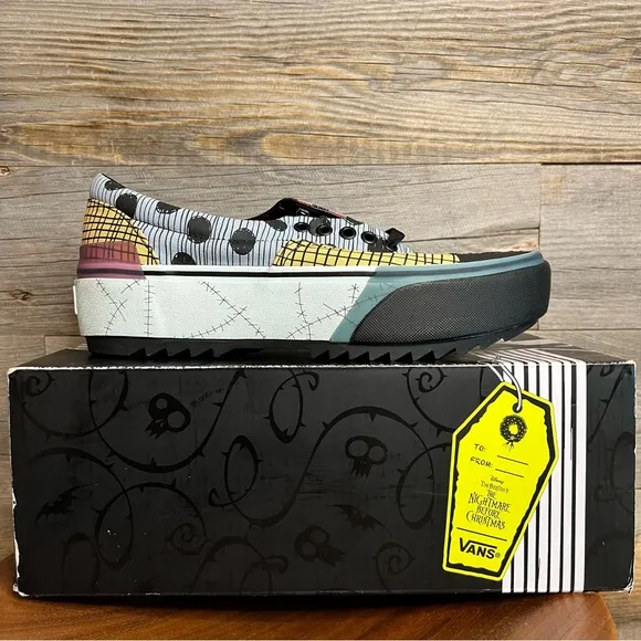 🆕 NWT Vans x🎄🎃 Nightmare Before Xmas Sally Stacked Platform, W9.5