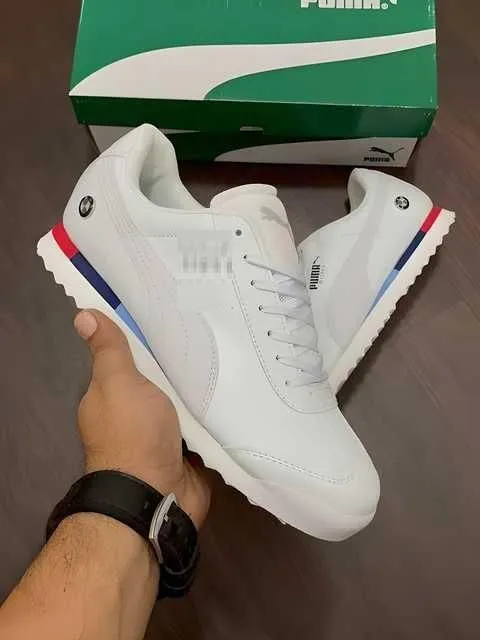 🔥 Puma Men’s White Lace-Up Sneaker