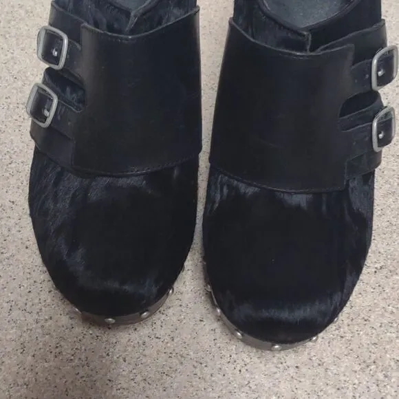 👍 Rare Vintage Y2K UGG Booties Heels Size 9 Dancer 4.5&quot; A8