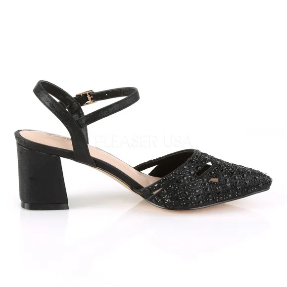 ❤️ Rhinestone Pointed Toe High Heel Shoes