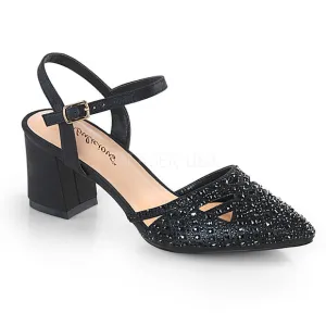 ❤️ Rhinestone Pointed Toe High Heel Shoes