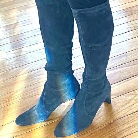 👢 Stuart Weitzman Knee Hi Suede Boots