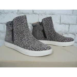 $159 Gentle Souls Kenneth Cole Carter Suede Leather Cheetah Shoes 6.5 NEW