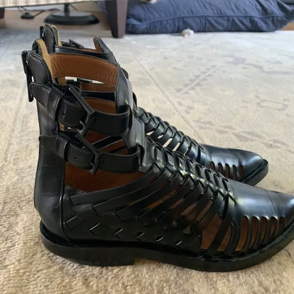 3.1 Phillip Lim PJ sandal black size 38 like new! Worn once.