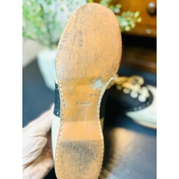 40/50s vintage Town &amp; Country Black and White Saddle Shoes Us Women's 8.5/9