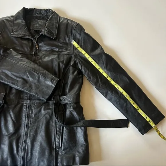 90s/ y2k Vintage Leather Moto Jacket NEW WITH TAGS - Kathy Ireland