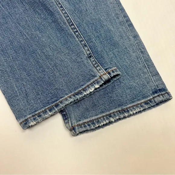 Abercrombie &amp; Finch Ultra High Rise Ankle Straight Jean 26/2