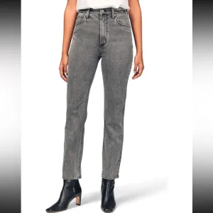 Abercrombie &amp; Fitch The Ankle Straight Ultra High-Rise Jeans Size 27