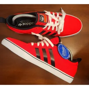 Adidas 2013 Ard1 Low Sneakers Shoes Red Black Stripes Ortholte Insoles New Rare
