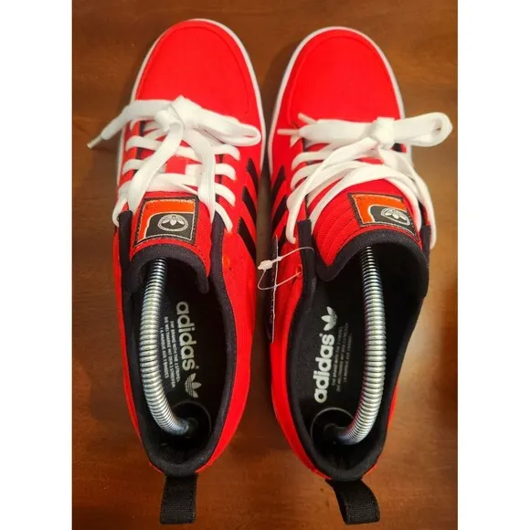 Adidas 2013 Ard1 Low Sneakers Shoes Red Black Stripes Ortholte Insoles New Rare