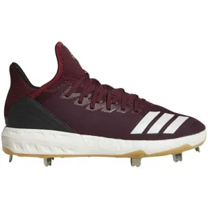 Adidas Boost Icon 4 Baseball Metal Cleats Men's Size 12 Mid Top Athletic Shoes