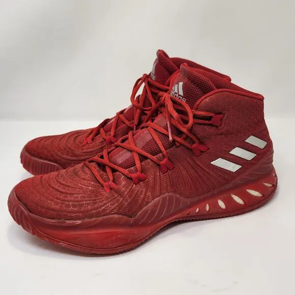 Adidas Crazy Explosive PK Solar Red Basketball Shoes Men Size 11.5 High Top 2017