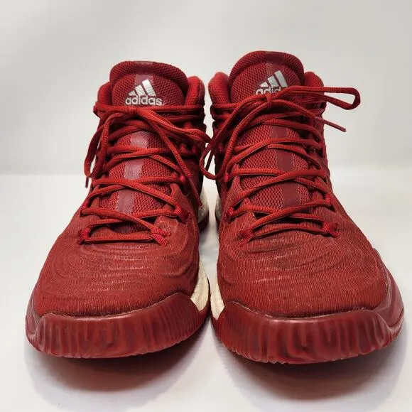 Adidas Crazy Explosive PK Solar Red Basketball Shoes Men Size 11.5 High Top 2017