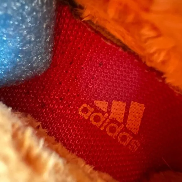 Adidas Fisher Price Vintage Baby Boys Red Orange Crib Shoes