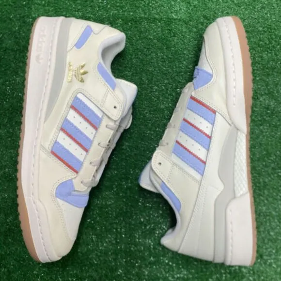 Adidas Forum Low Classic Mens Sportswear Shoes White FZ6267 NEW Multi Sz