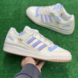 Adidas Forum Low Classic Mens Sportswear Shoes White FZ6267 NEW Multi Sz