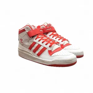 Adidas Forum Red White High Top Basketball Sneakers Men's Size 13