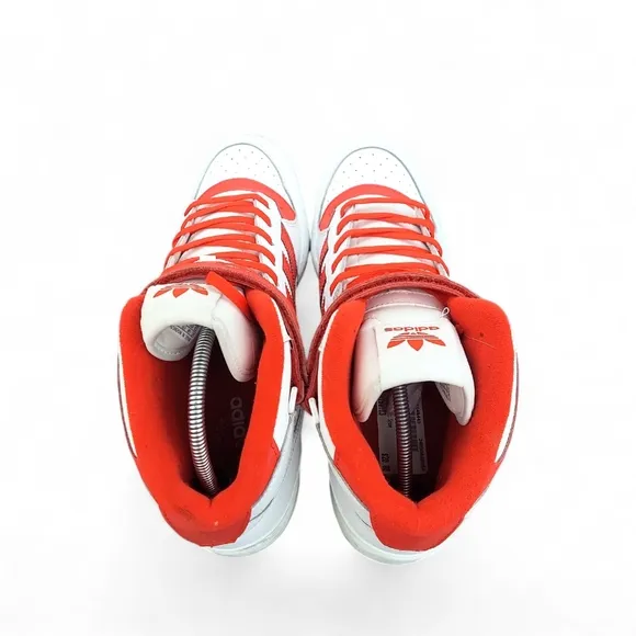Adidas Forum Red White High Top Basketball Sneakers Men's Size 13