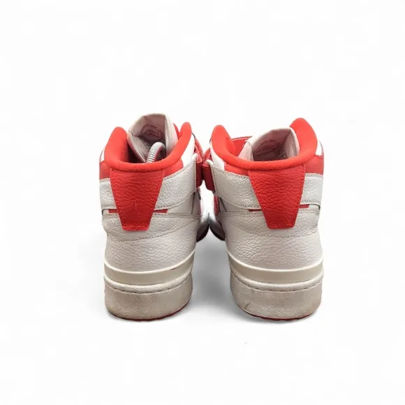 Adidas Forum Red White High Top Basketball Sneakers Men's Size 13