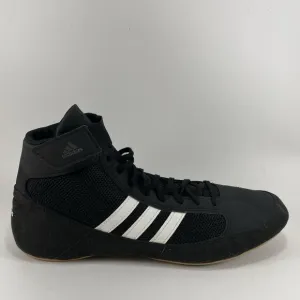 Adidas HVC Wrestling Lutte Boxing Shoes Men's Size 11 Mid Top Lace Up Black