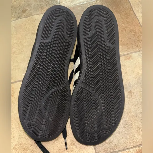 Adidas Kids Black and White Sneakers- Original Classics