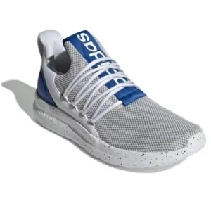 Adidas Lite Racer Adapt 7.0 White Royal Blue Shoes Men 7.5 Laceless