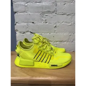 Adidas Mens 10 Sneakers NMD R1 V2 Solar Yellow‎ Running Shoes GY5061