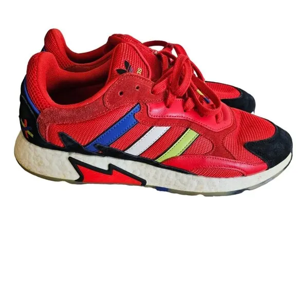 Adidas Mens‎ 14 Sneakers Red Tresc Run Asterisk Collective Shoes