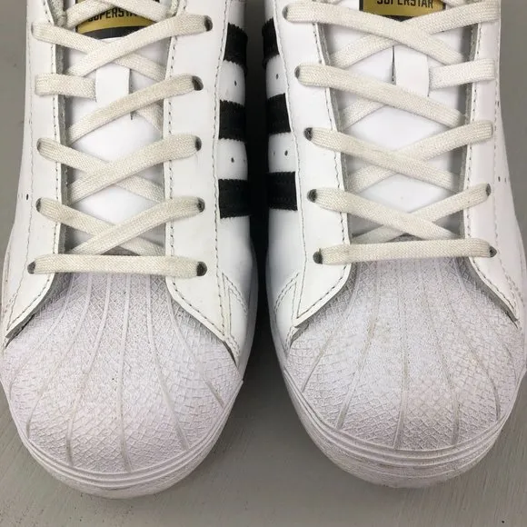 Adidas Men's 5.5 2020 Superstar Stan Smith VS Superstar White Sneakers FX7887