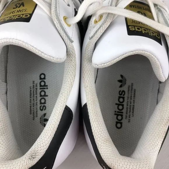 Adidas Men's 5.5 2020 Superstar Stan Smith VS Superstar White Sneakers FX7887