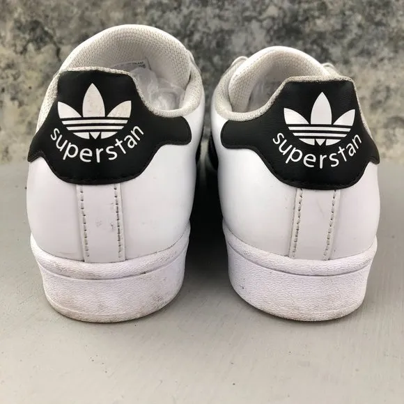 Adidas Men's 5.5 2020 Superstar Stan Smith VS Superstar White Sneakers FX7887