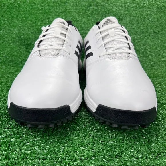 Adidas Men’s Size 11 Golf Shoes CP Traxion SL Sneakers Spikeless White/Black