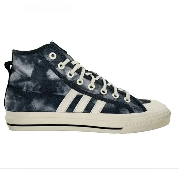 adidas Nizza Hi RF Originals Men's Shoes Grey Four/Wonder White NEW
