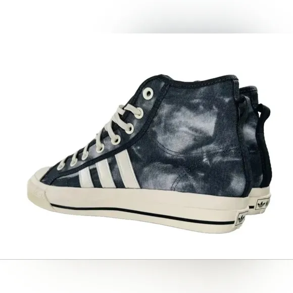 adidas Nizza Hi RF Originals Men's Shoes Grey Four/Wonder White NEW