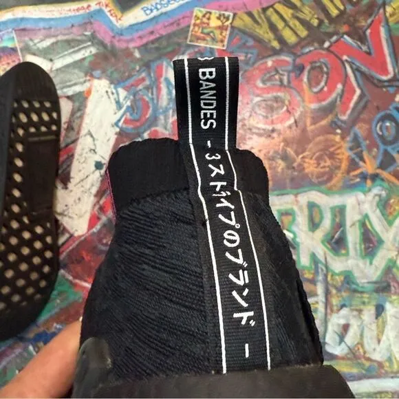 Adidas NMD City Sock 2 Primeknit Black/Pink Boost Sole Slip-On Shoes - Men’s 10