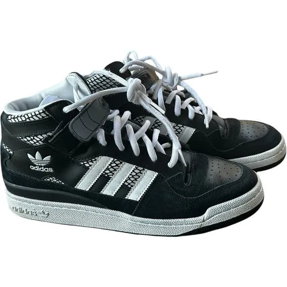 Adidas Original Mid Snake Black Classic EVM 004001 Sz 11 Mens Sneaker Shoes 2015