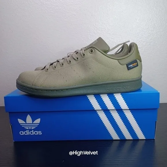 adidas Originals STAN SMITH SHOES Olive sz 8 (Men's)