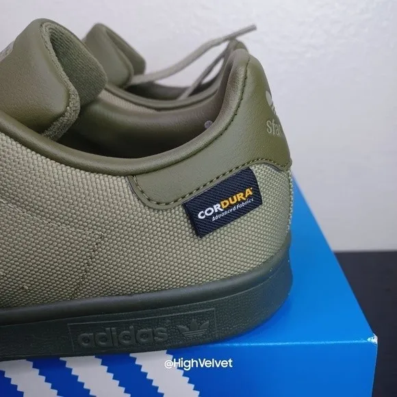 adidas Originals STAN SMITH SHOES Olive sz 8 (Men's)