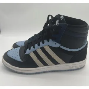 Adidas Originals Top Ten RB Men's US Size 7.5 Blue Black Basketball High Tops