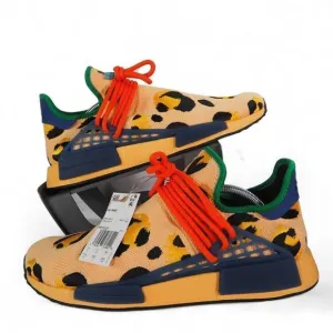 Adidas Pharrell x NMD Human Race 'Animal Print - Pulse Amber' HP3221 Men's 11.5