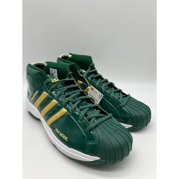 Adidas Pro Model 2G SVSM Lebron DS Green Basketball Shoes FW3664 Men Size 10📦