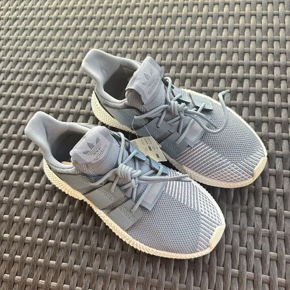 Adidas Prophere J Raw Grey Kid's Athletic Shoes AQ1766 Size 6